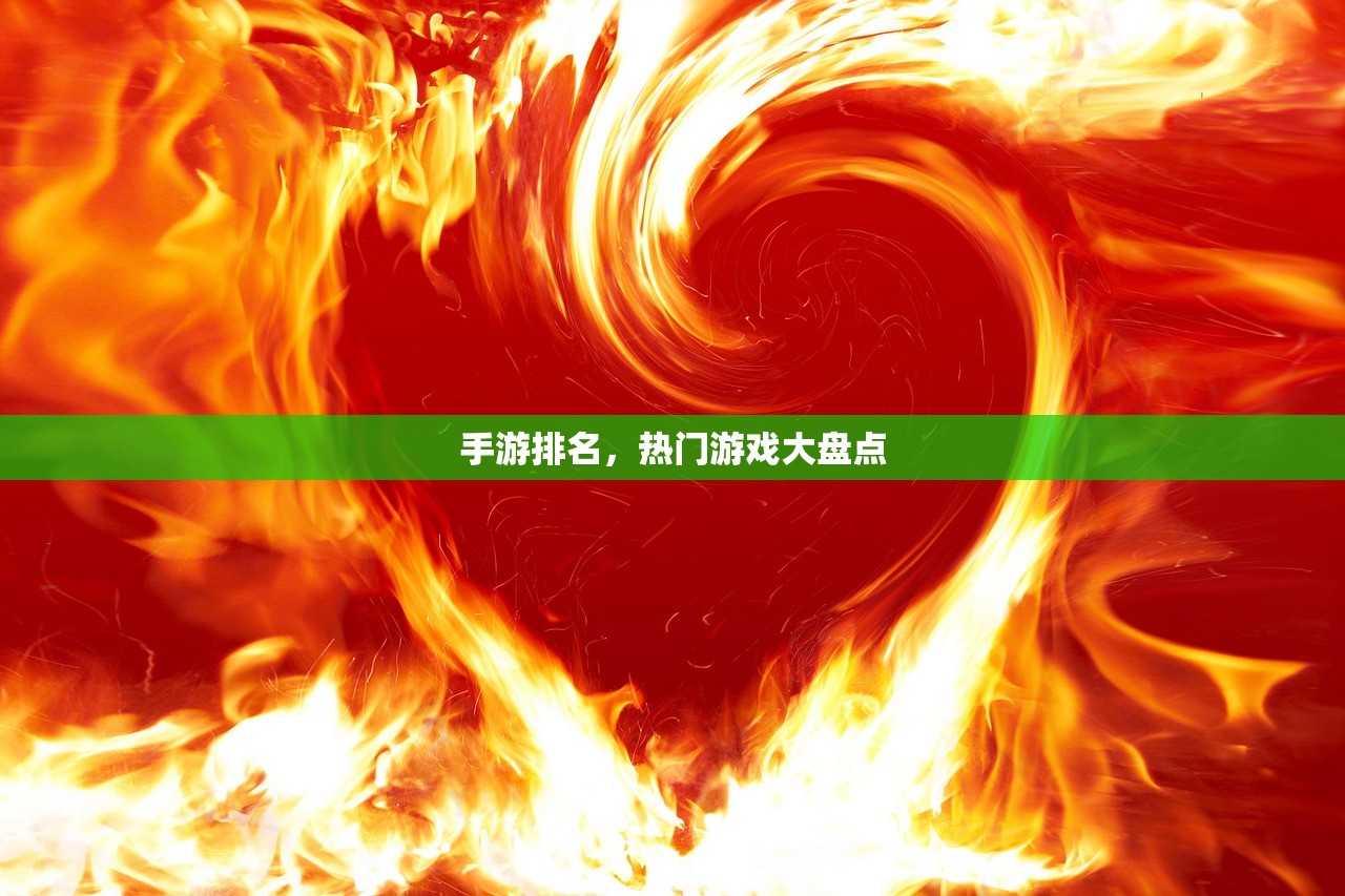 手游排名，热门游戏大盘点