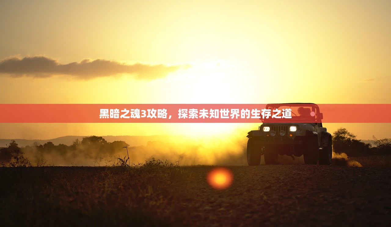 黑暗之魂3攻略，探索未知世界的生存之道