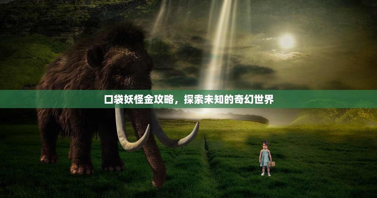 口袋妖怪金攻略，探索未知的奇幻世界