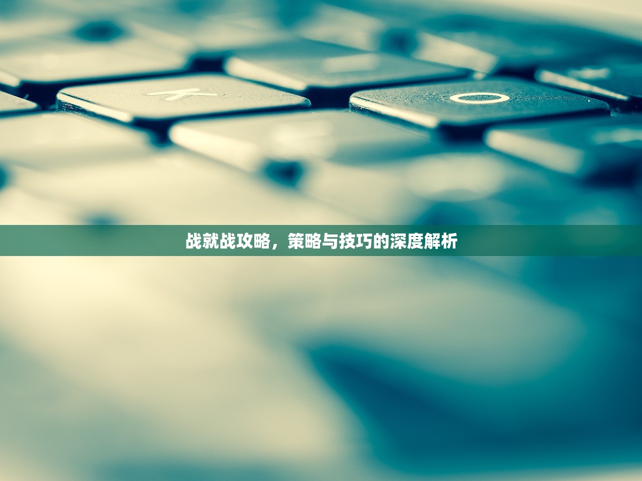 战就战攻略，策略与技巧的深度解析