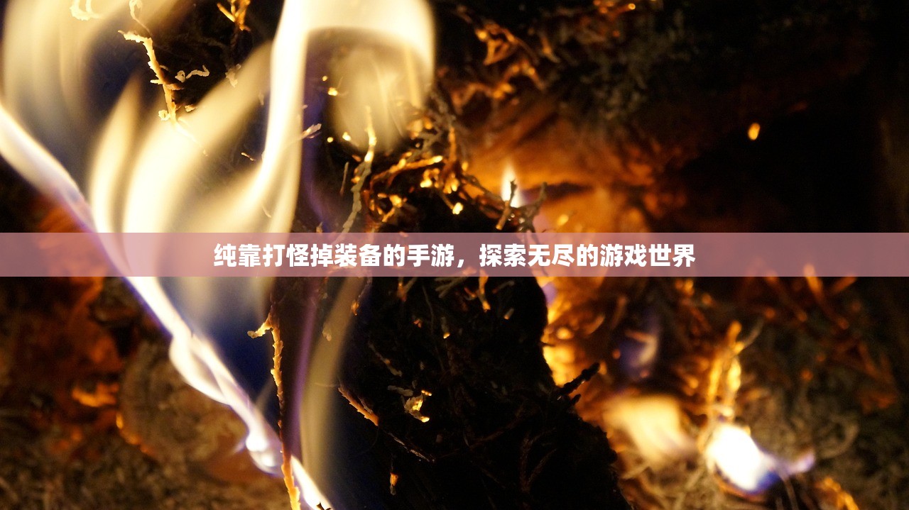 纯靠打怪掉装备的手游，探索无尽的游戏世界