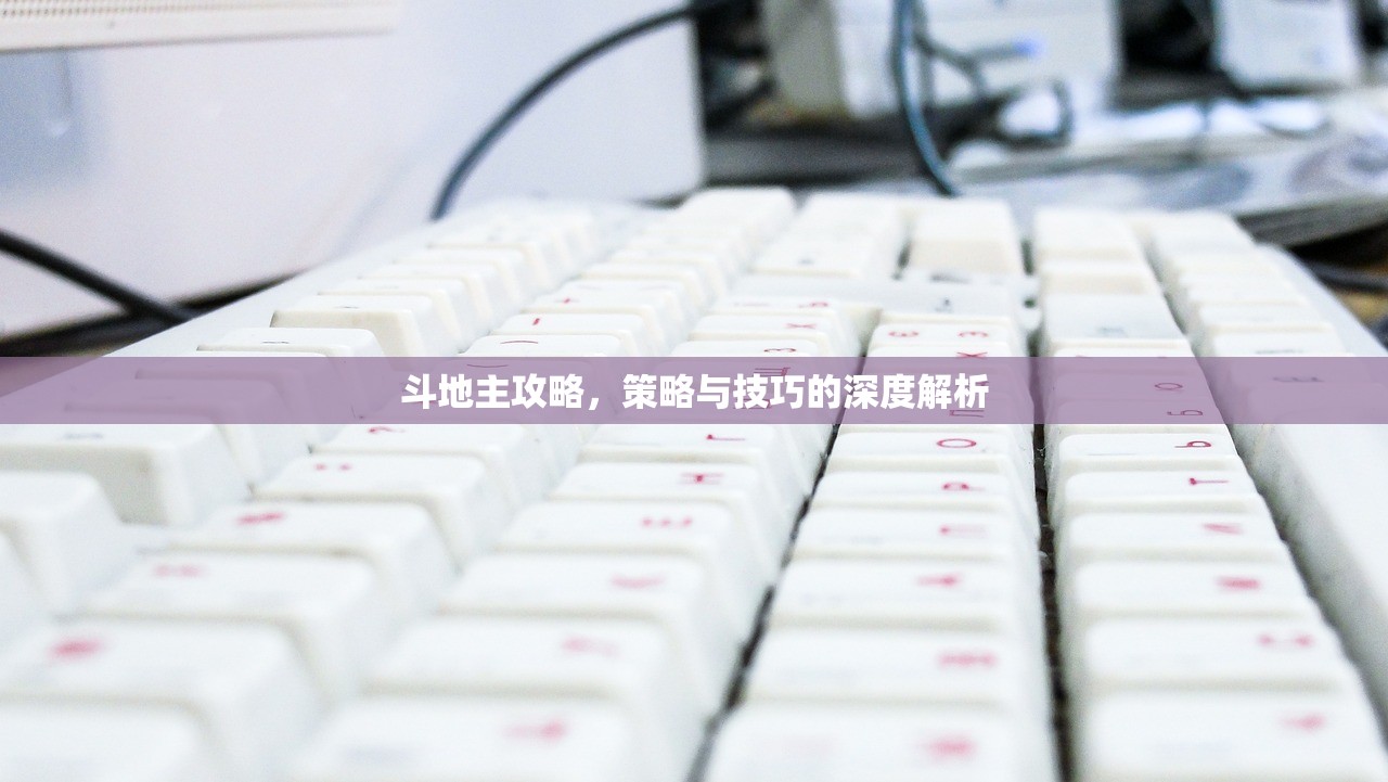 斗地主攻略，策略与技巧的深度解析