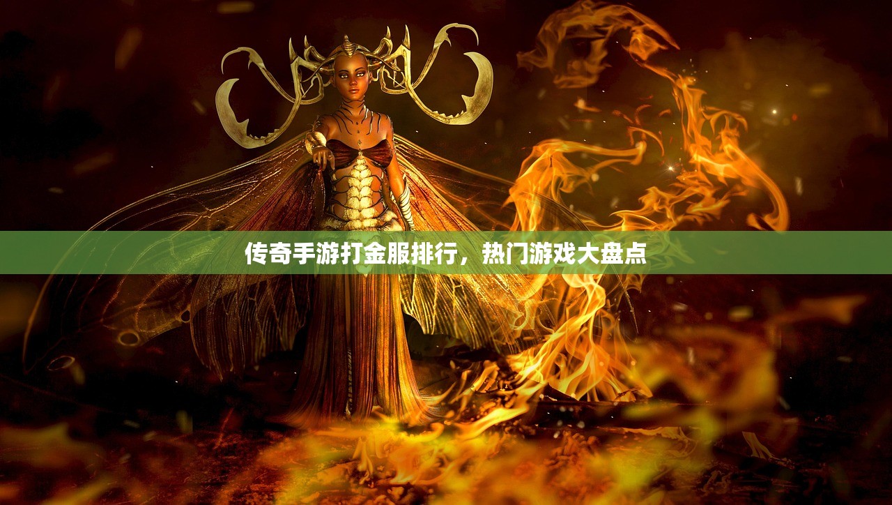 传奇手游打金服排行，热门游戏大盘点