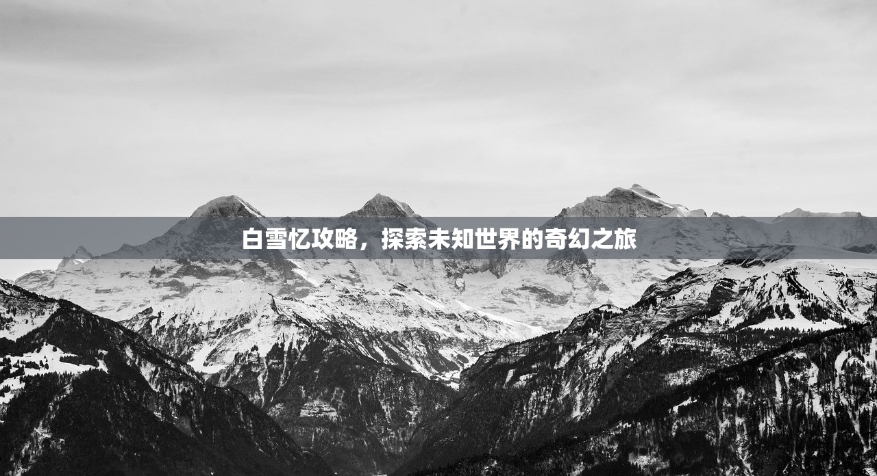 白雪忆攻略，探索未知世界的奇幻之旅