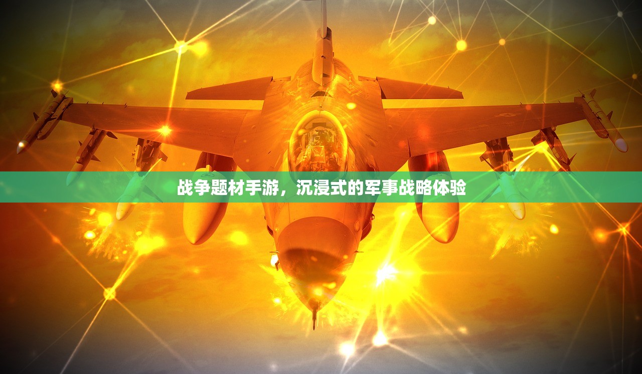 战争题材手游，沉浸式的军事战略体验