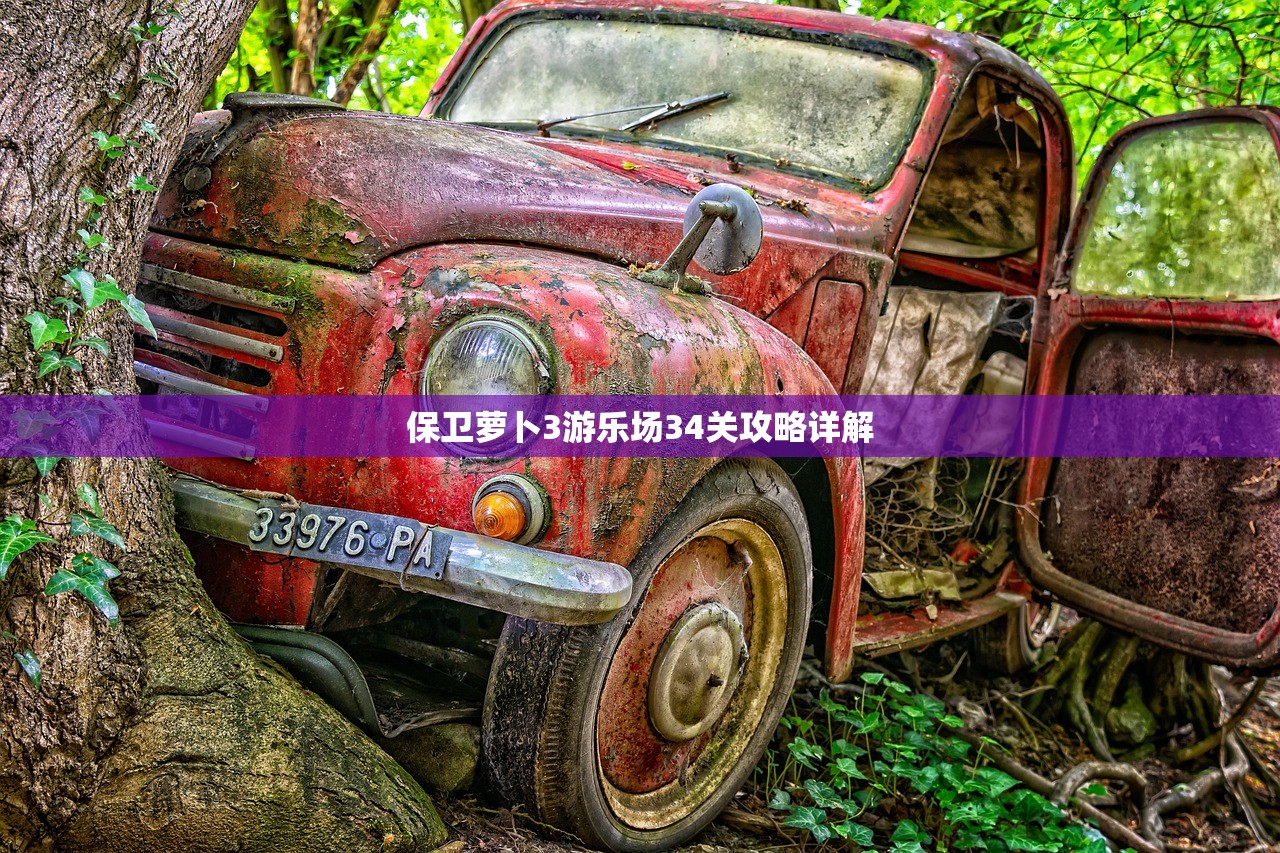 保卫萝卜3游乐场34关攻略详解