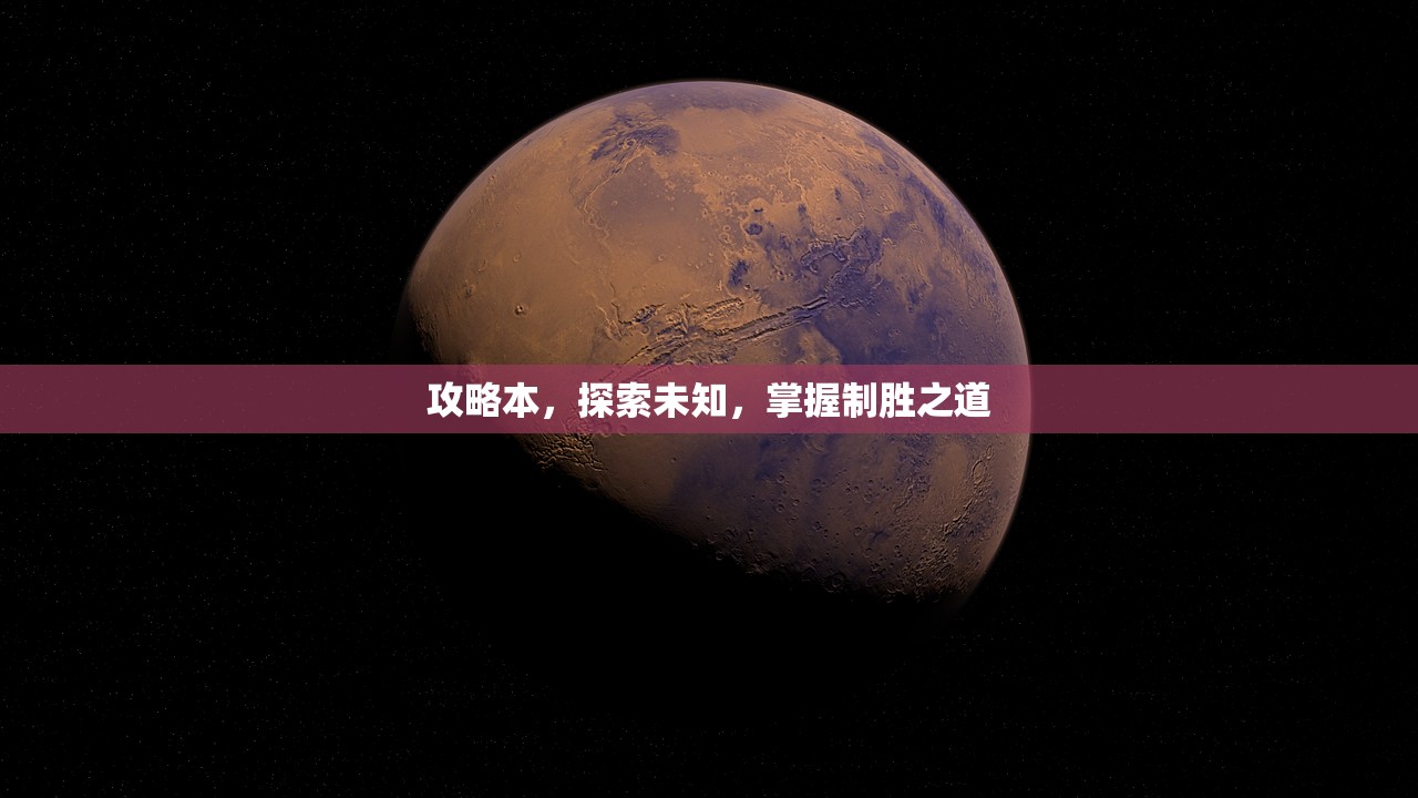 攻略本，探索未知，掌握制胜之道