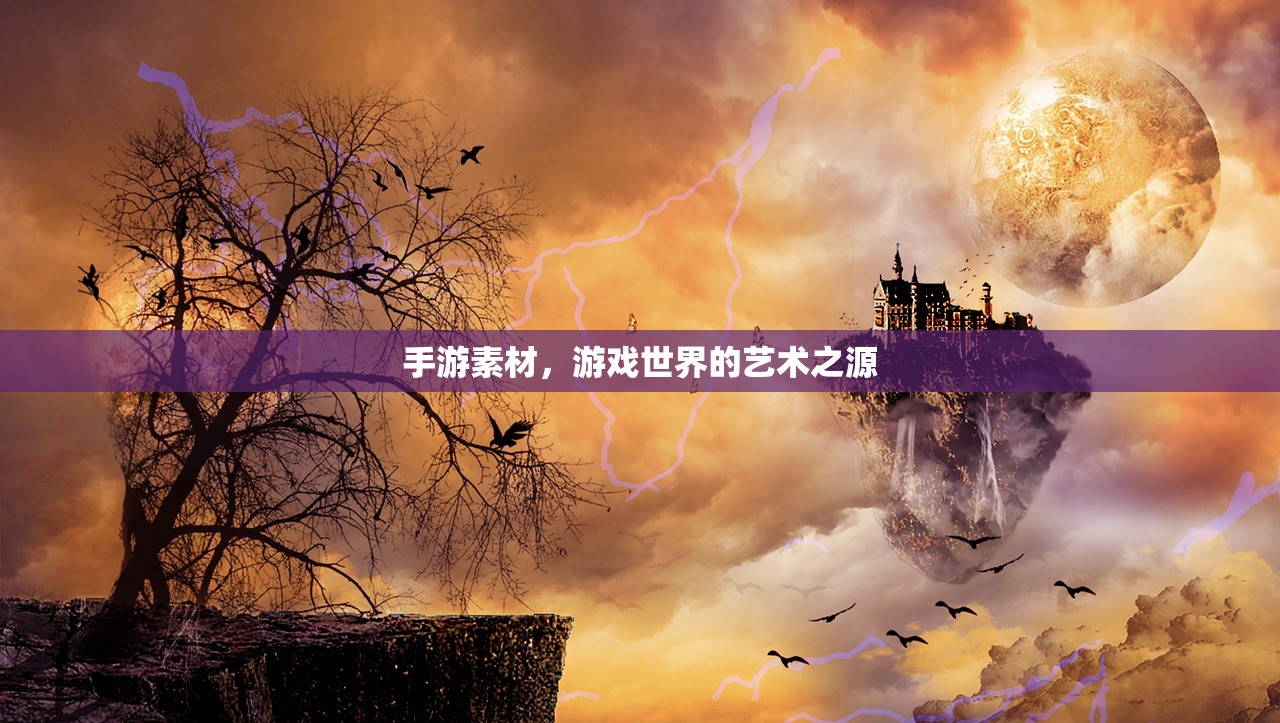 手游素材，游戏世界的艺术之源