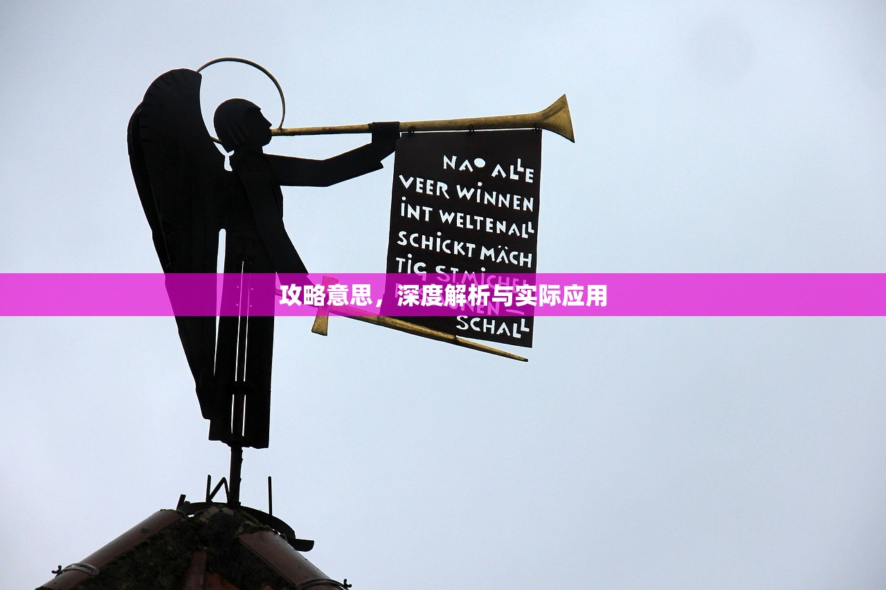 攻略意思，深度解析与实际应用