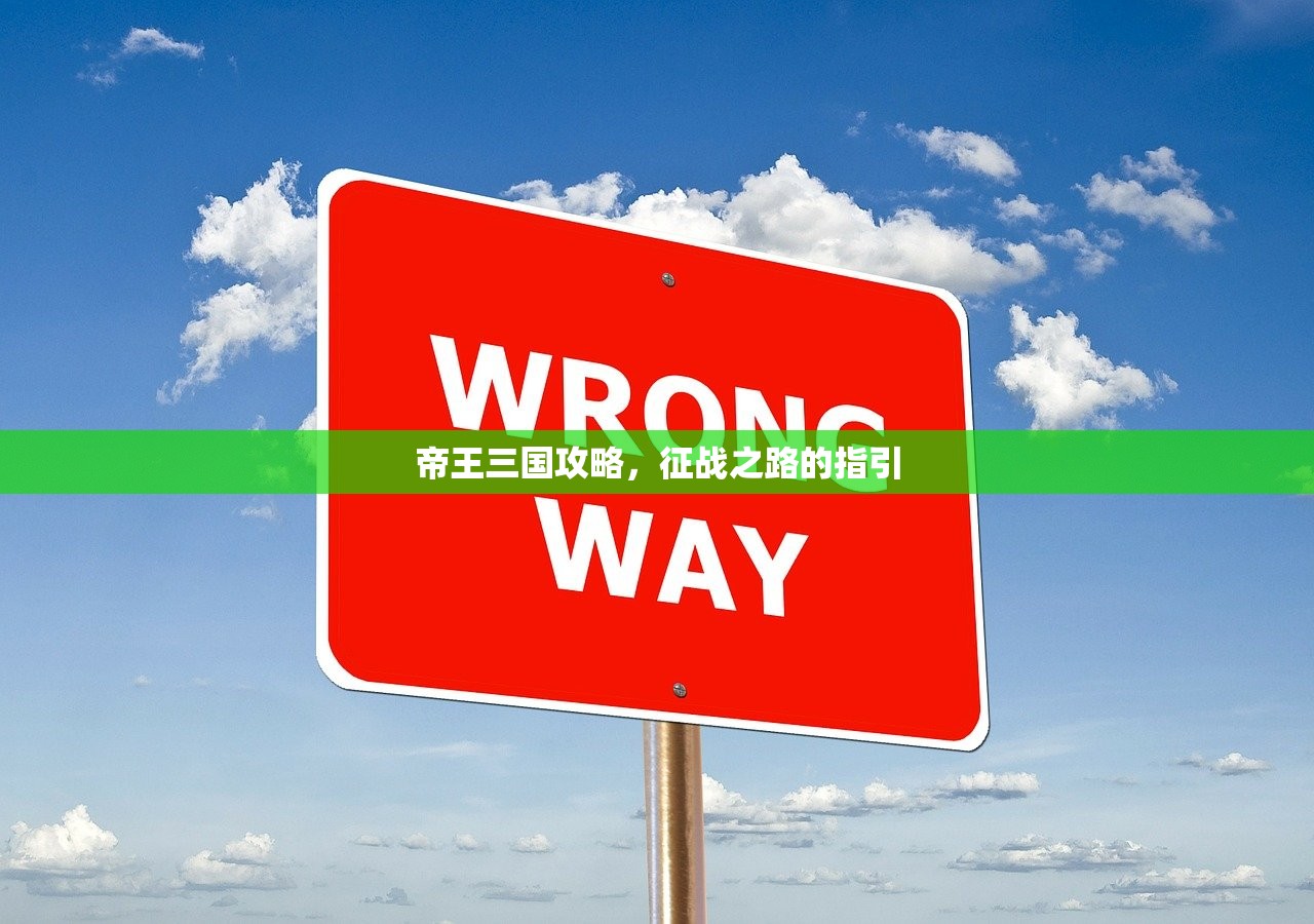 帝王三国攻略，征战之路的指引