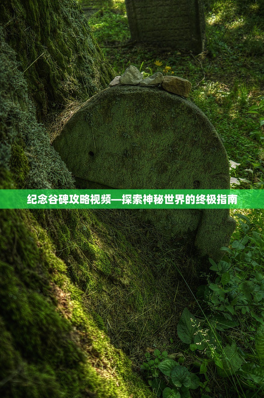 纪念谷碑攻略视频—探索神秘世界的终极指南