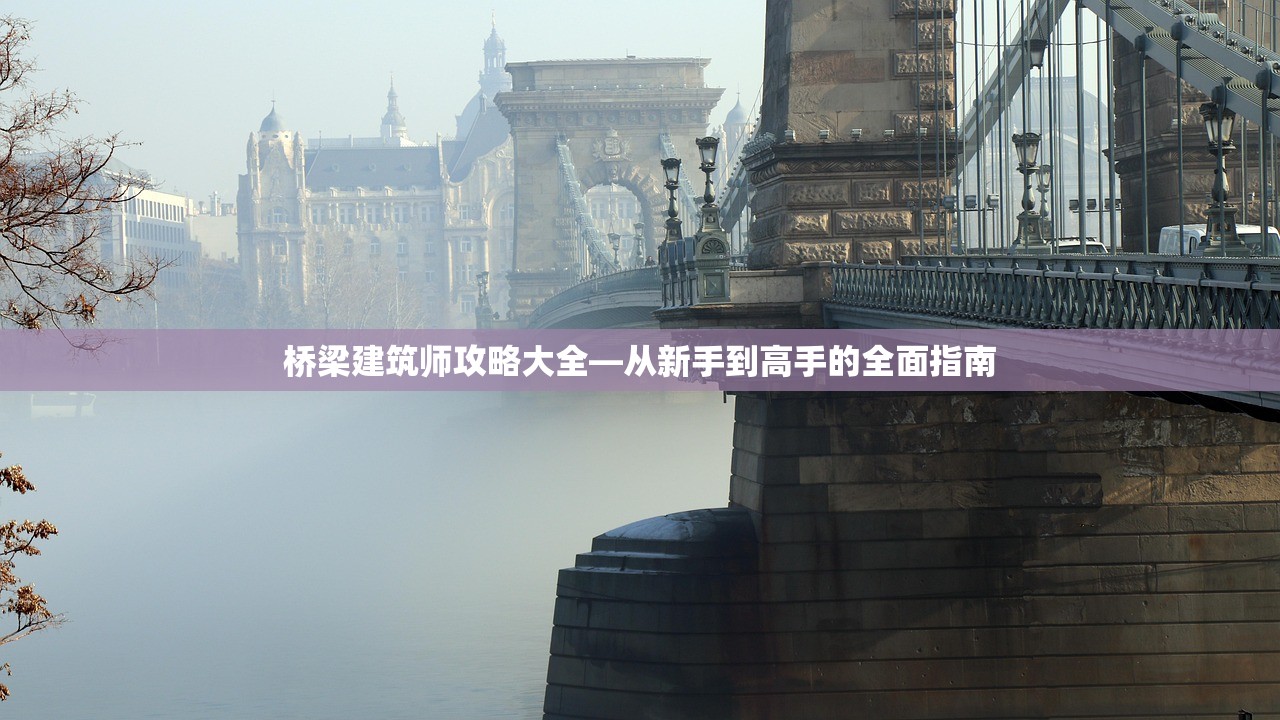桥梁建筑师攻略大全—从新手到高手的全面指南
