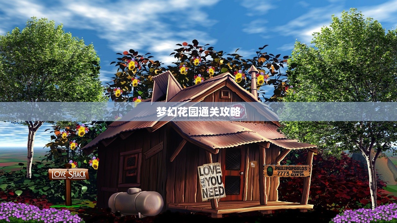 梦幻花园通关攻略