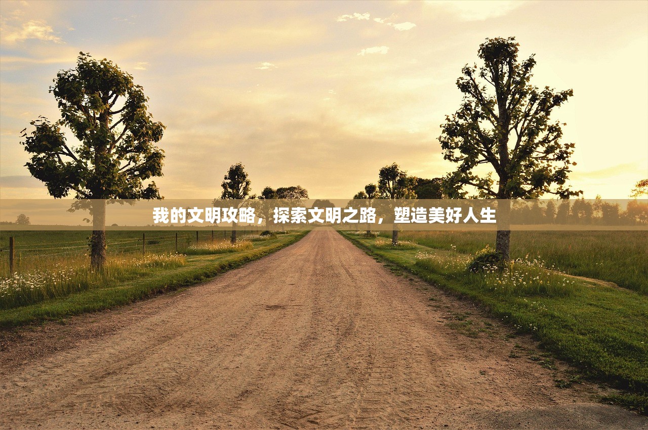 我的文明攻略，探索文明之路，塑造美好人生