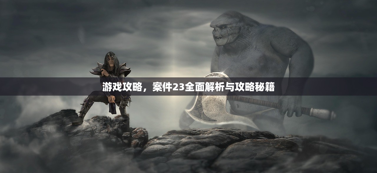 游戏攻略，案件23全面解析与攻略秘籍