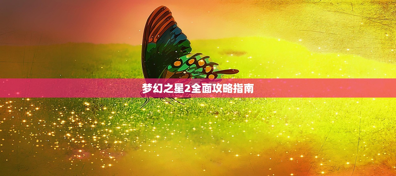 梦幻之星2全面攻略指南