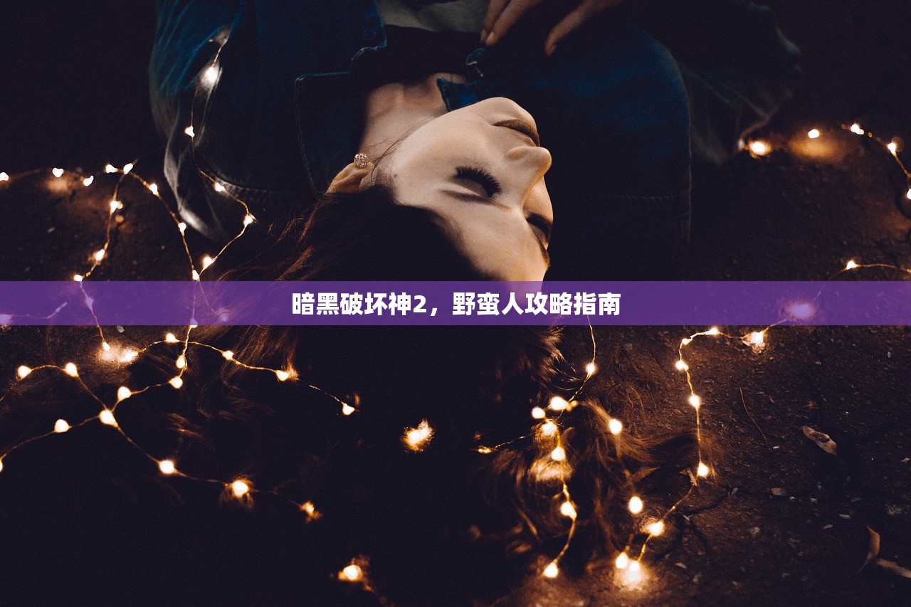 暗黑破坏神2，野蛮人攻略指南