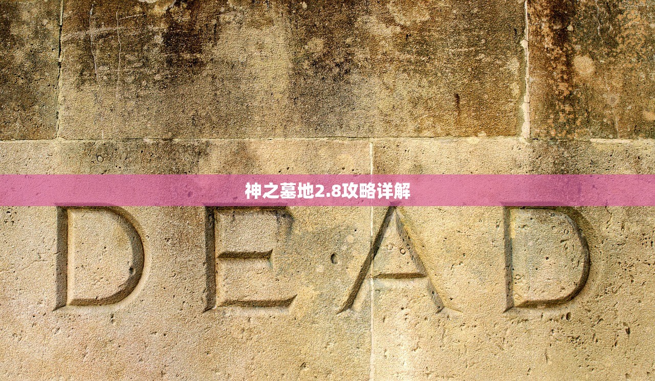 神之墓地2.8攻略详解