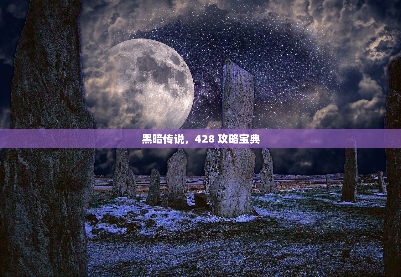 黑暗传说，428 攻略宝典
