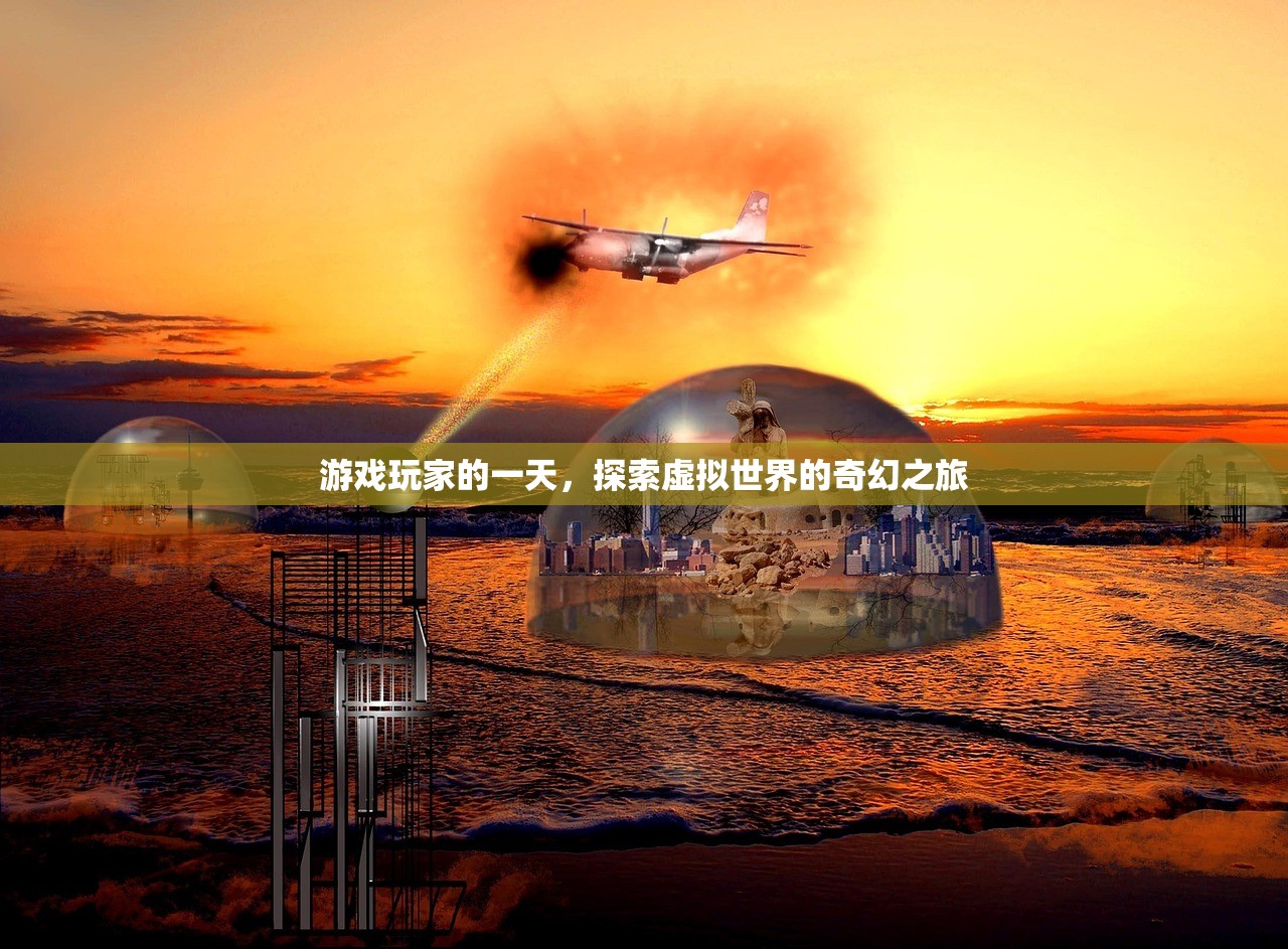游戏玩家的一天，探索虚拟世界的奇幻之旅