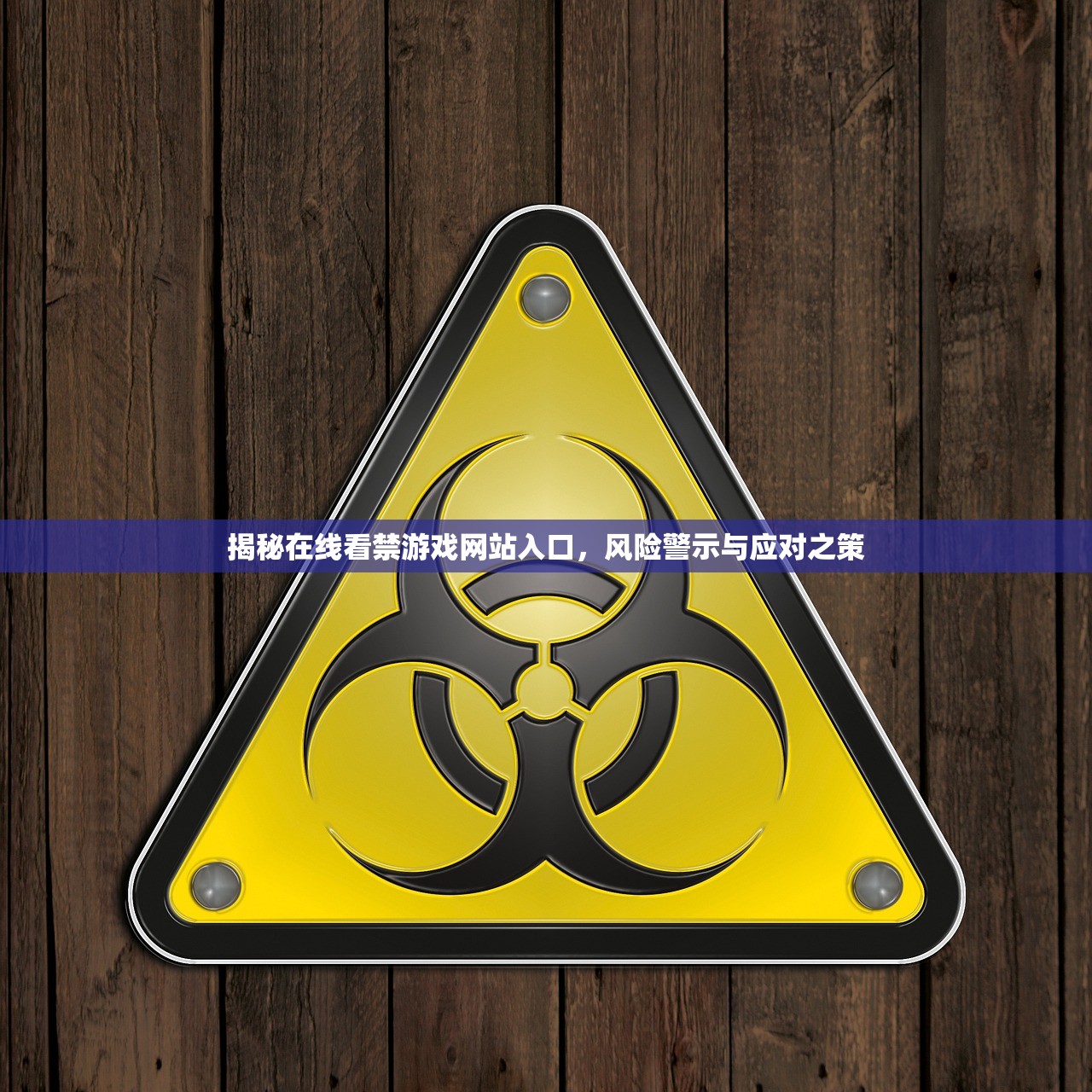 揭秘在线看禁游戏网站入口，风险警示与应对之策