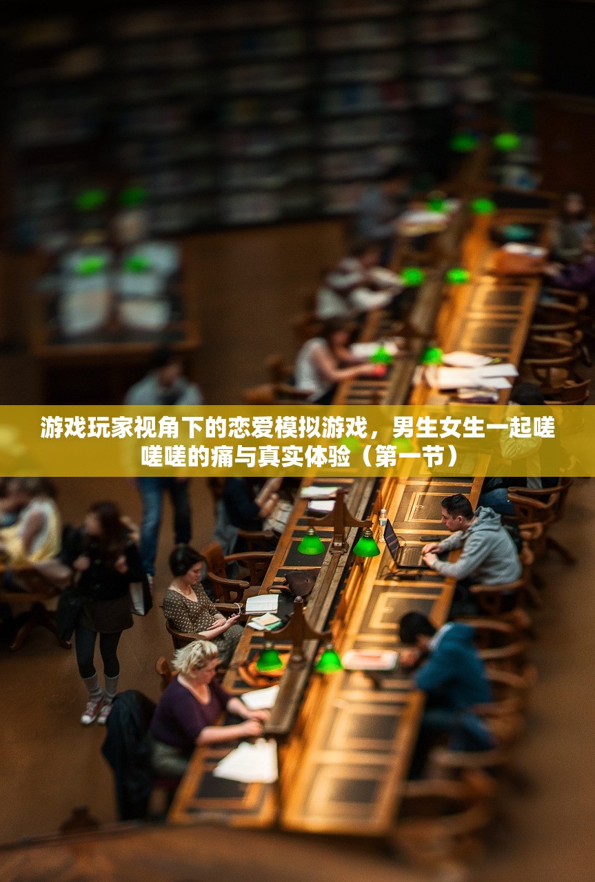 游戏玩家视角下的恋爱模拟游戏，男生女生一起嗟嗟嗟的痛与真实体验（第一节）