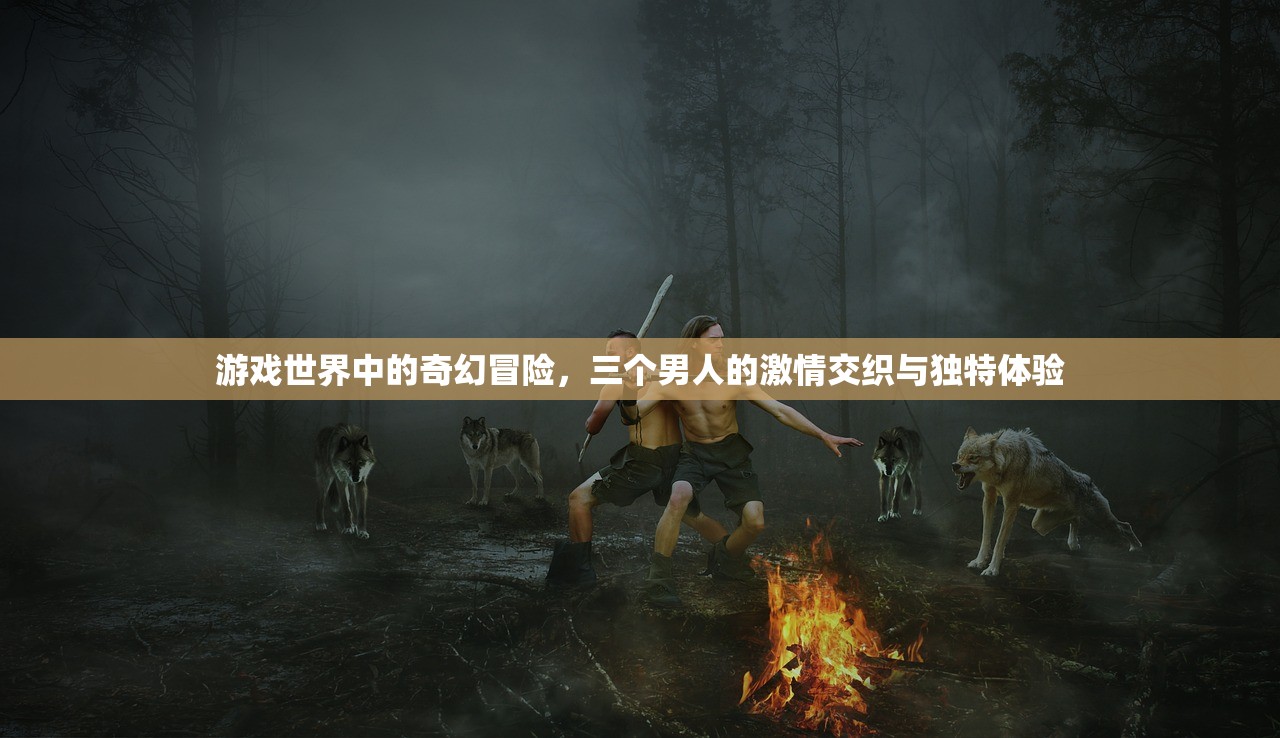 游戏世界中的奇幻冒险，三个男人的激情交织与独特体验