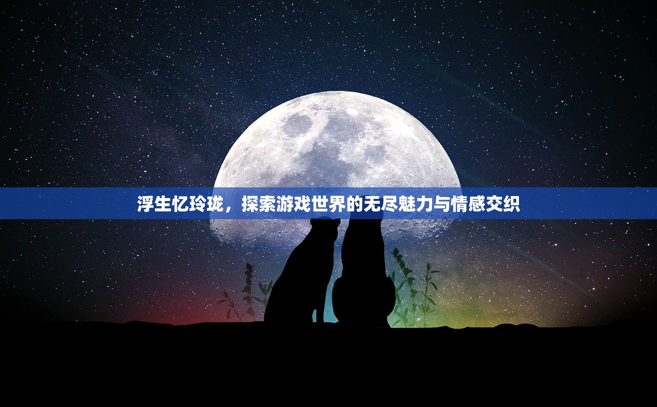 浮生忆玲珑，探索游戏世界的无尽魅力与情感交织