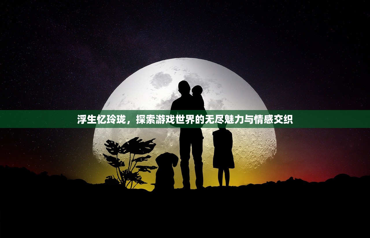 浮生忆玲珑，探索游戏世界的无尽魅力与情感交织