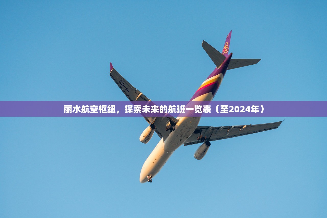 丽水航空枢纽，探索未来的航班一览表（至2024年）