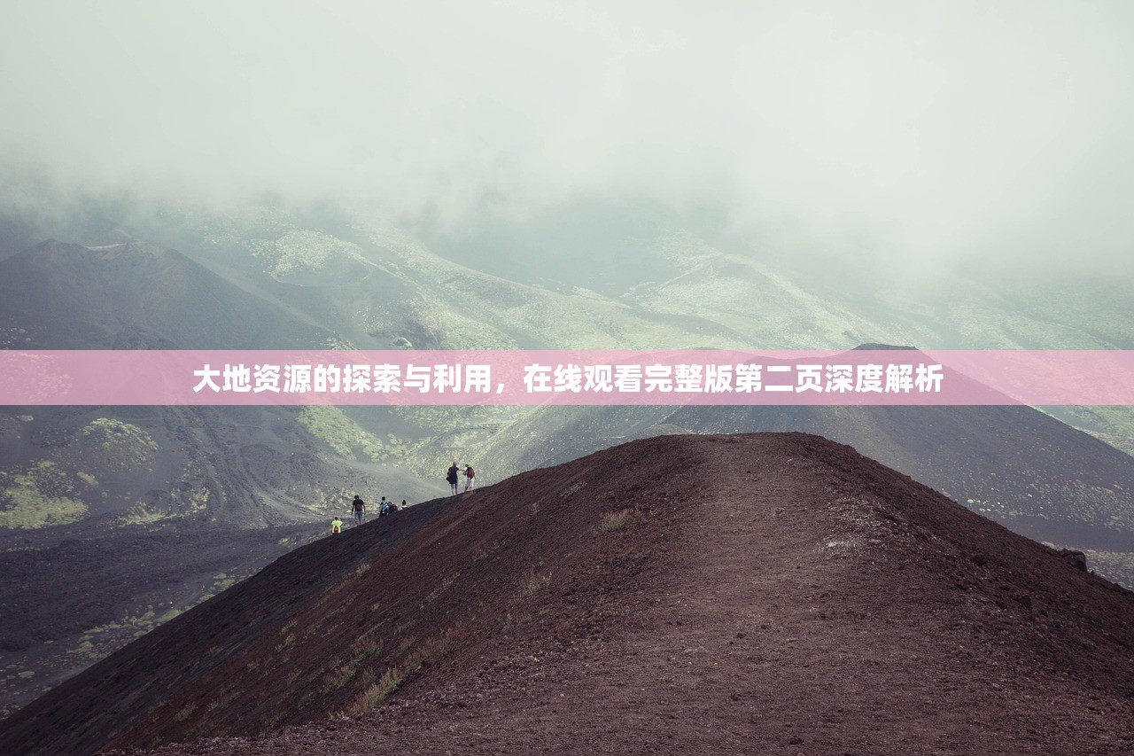 大地资源的探索与利用，在线观看完整版第二页深度解析