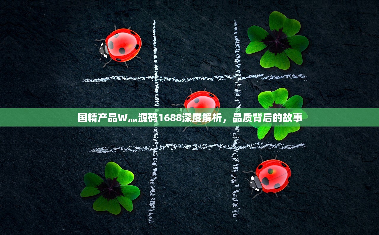 国精产品W灬源码1688深度解析，品质背后的故事