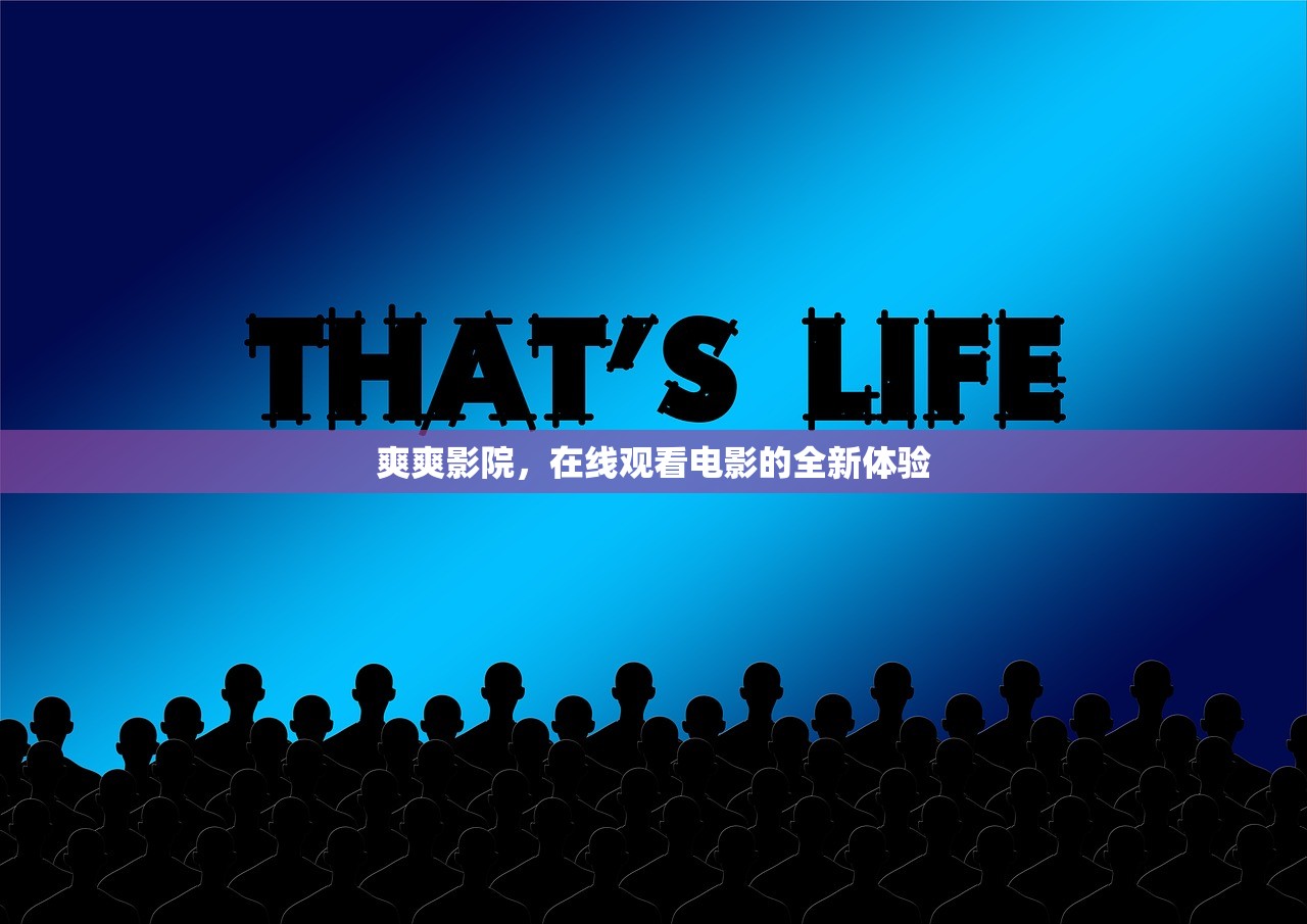 爽爽影院，在线观看电影的全新体验