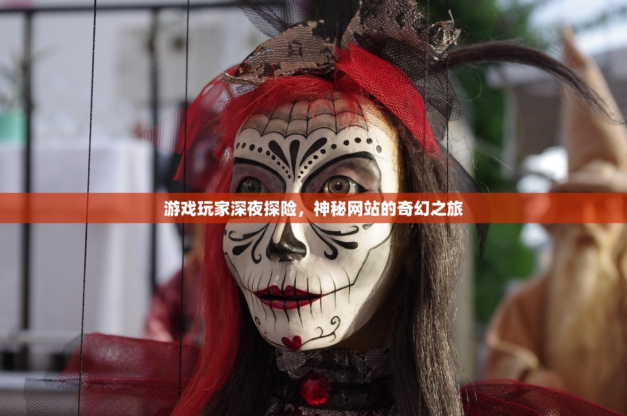 游戏玩家深夜探险，神秘网站的奇幻之旅