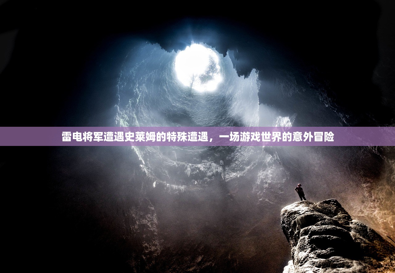 雷电将军遭遇史莱姆的特殊遭遇，一场游戏世界的意外冒险