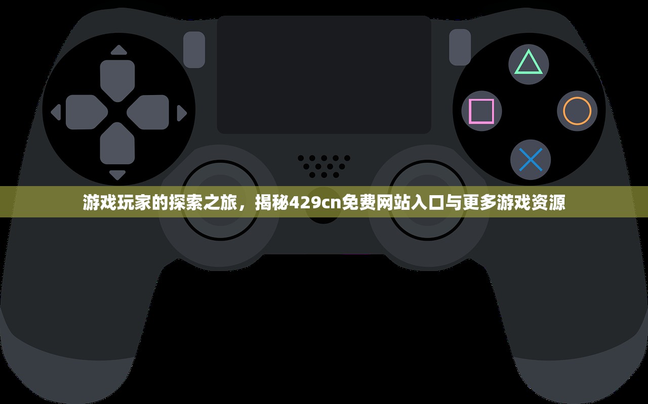 游戏玩家的探索之旅，揭秘429cn免费网站入口与更多游戏资源
