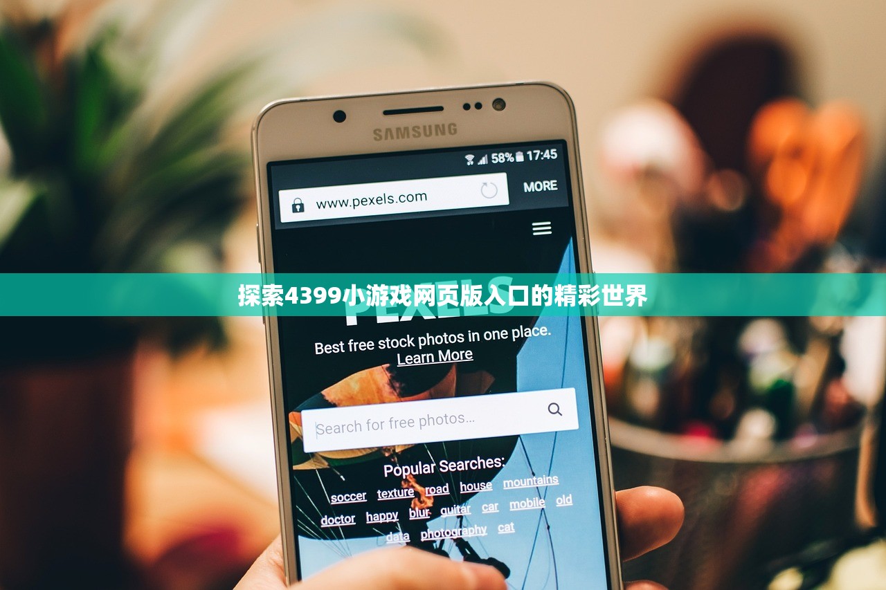 探索4399小游戏网页版入口的精彩世界