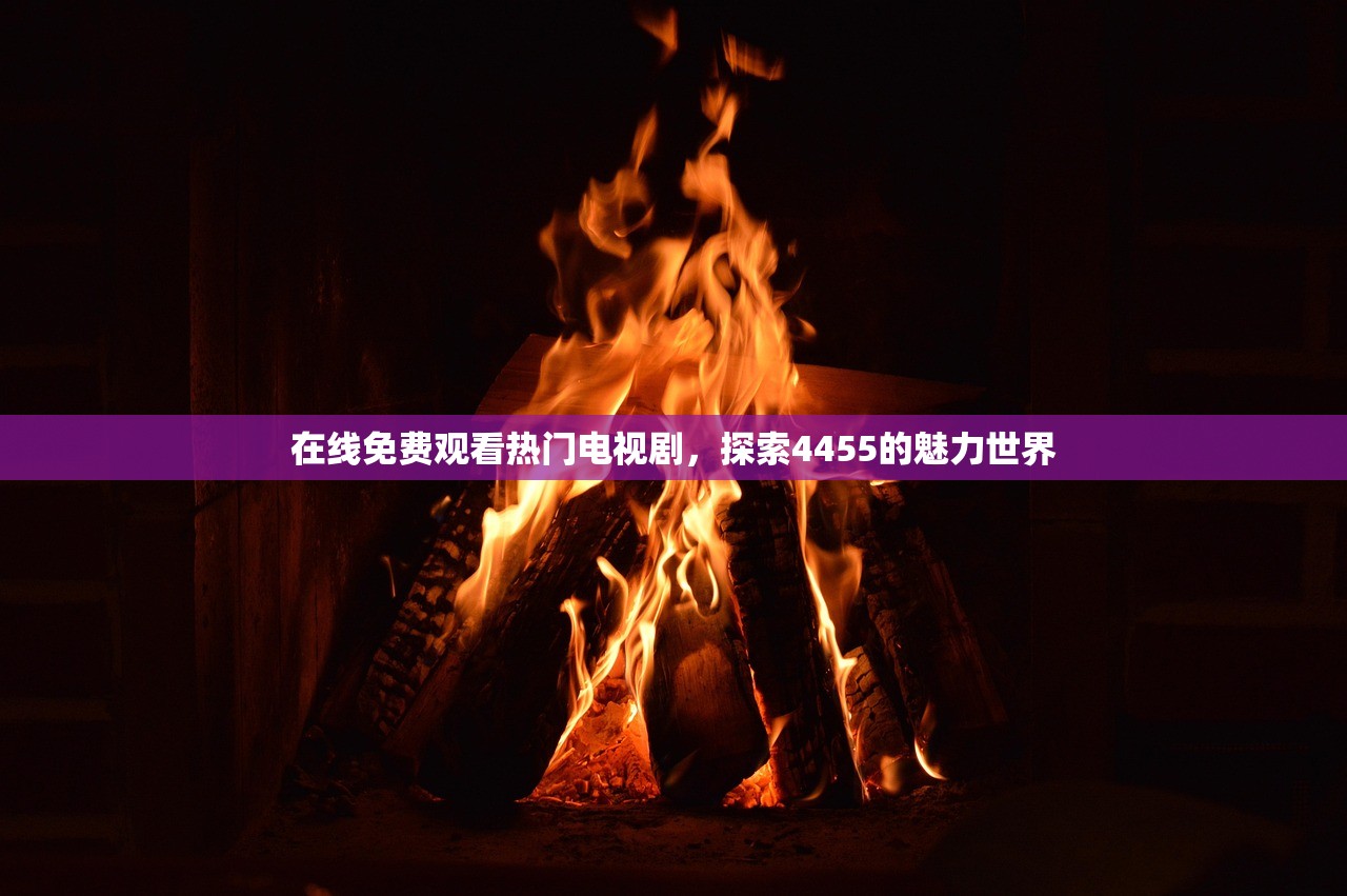 在线免费观看热门电视剧，探索4455的魅力世界