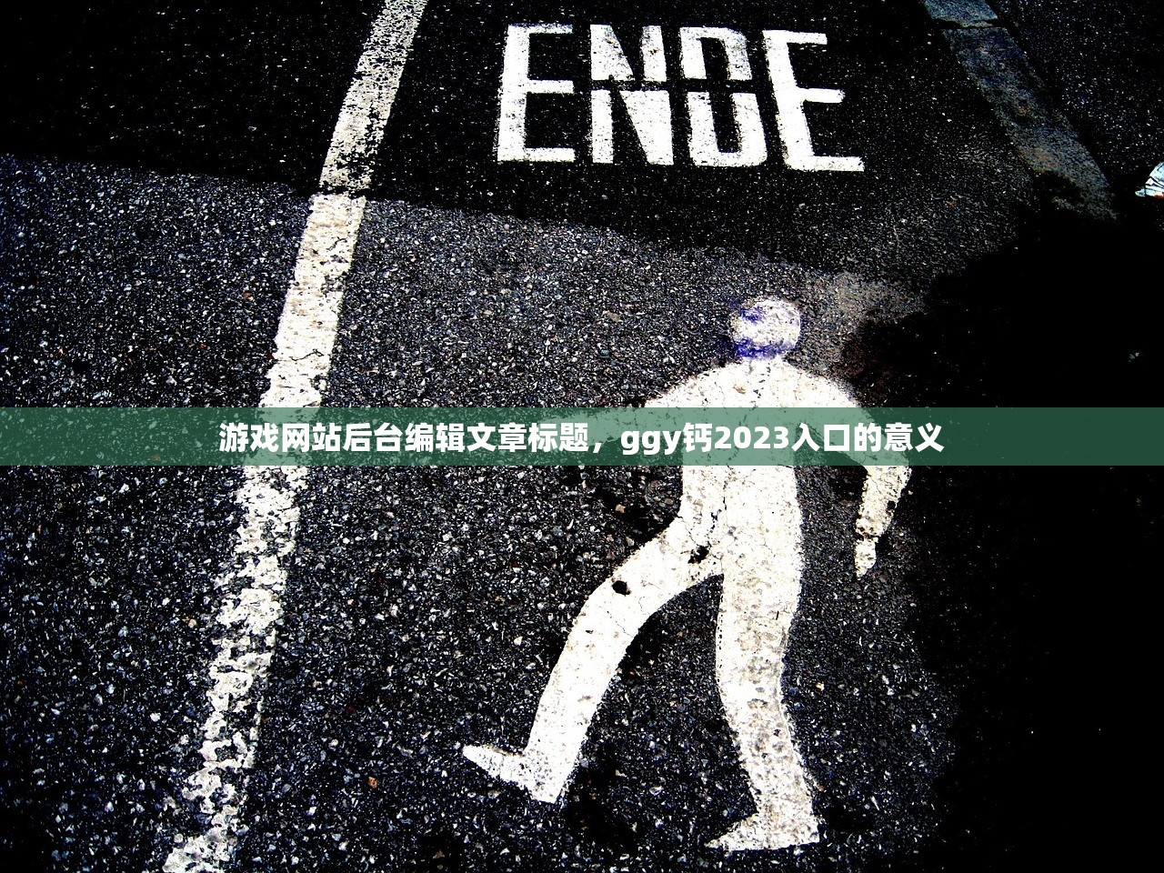 游戏网站后台编辑文章标题，ggy钙2023入口的意义
