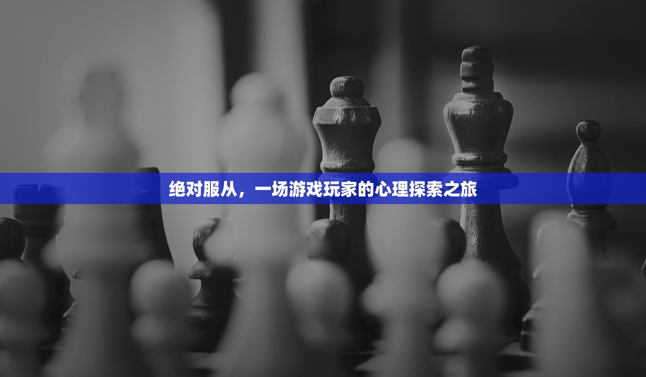 绝对服从，一场游戏玩家的心理探索之旅