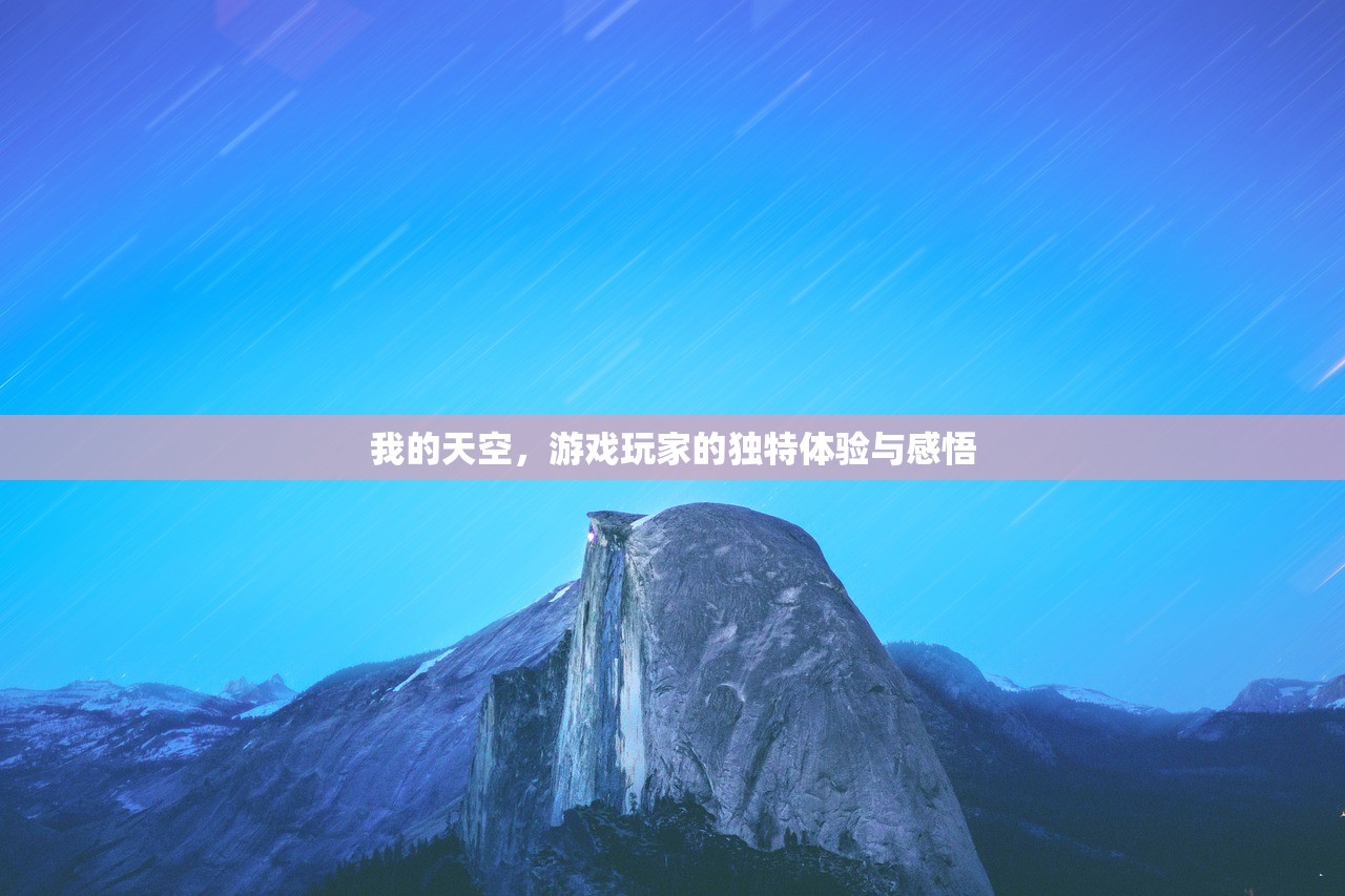 我的天空，游戏玩家的独特体验与感悟