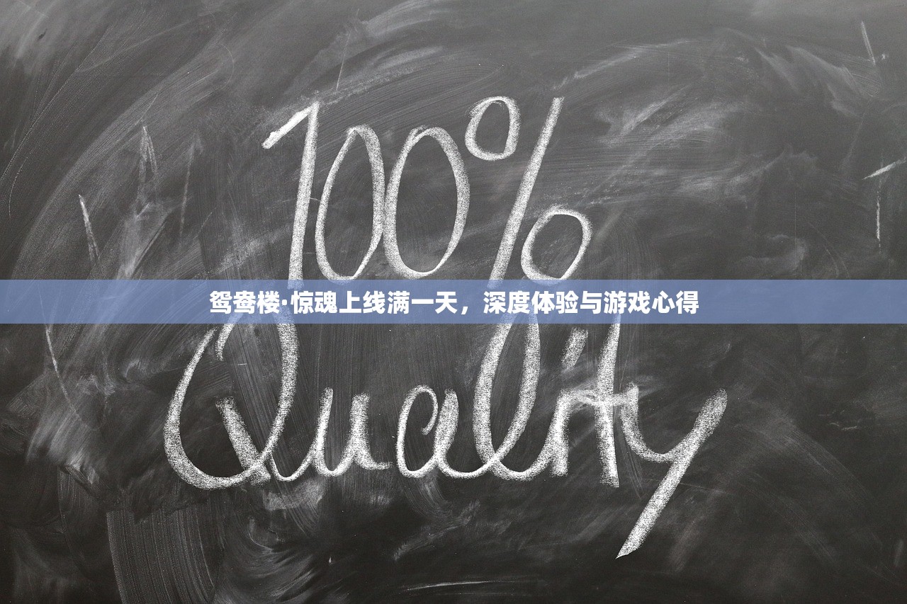 鸳鸯楼·惊魂上线满一天，深度体验与游戏心得