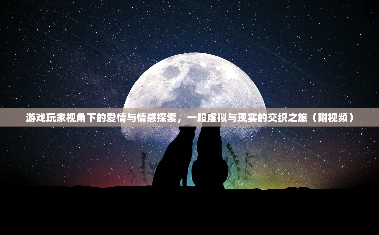 游戏玩家视角下的爱情与情感探索，一段虚拟与现实的交织之旅（附视频）