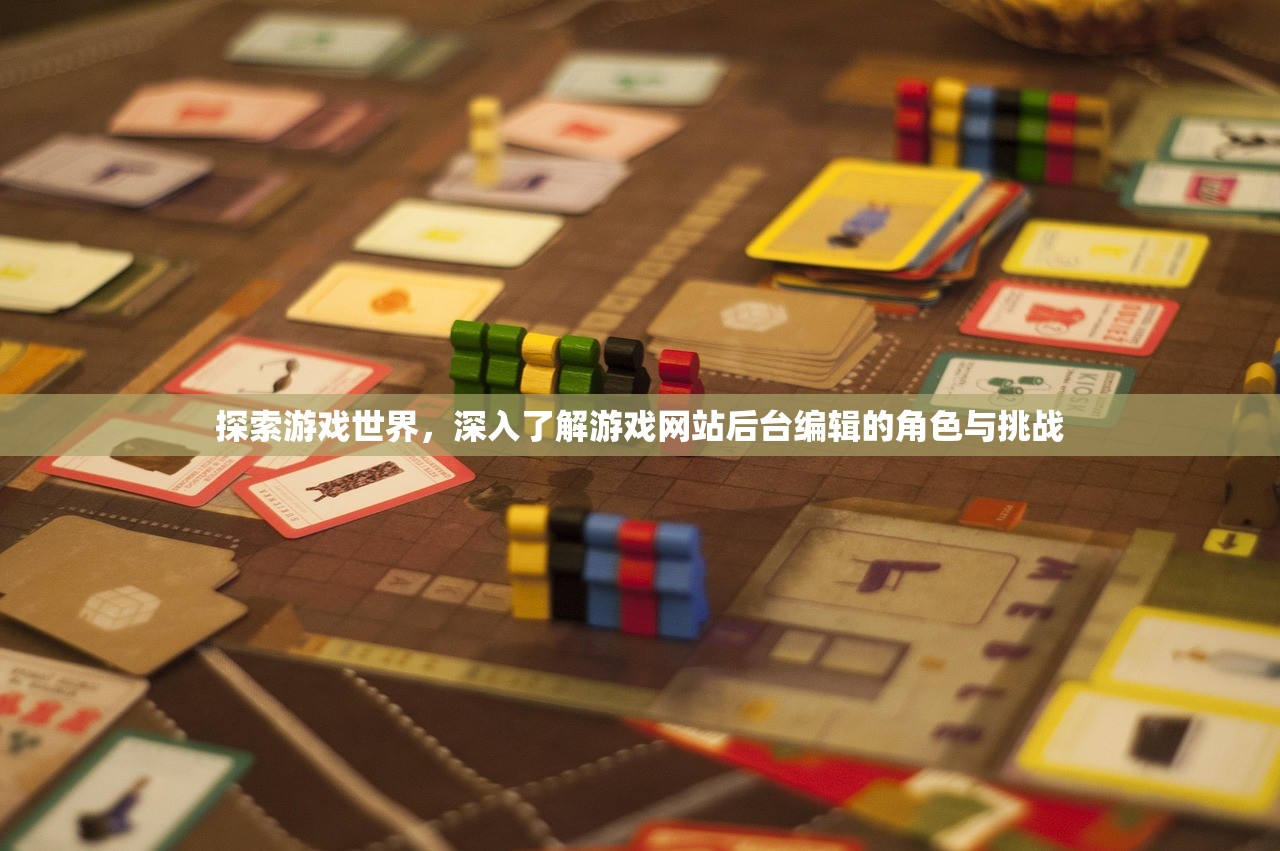 探索游戏世界，深入了解游戏网站后台编辑的角色与挑战