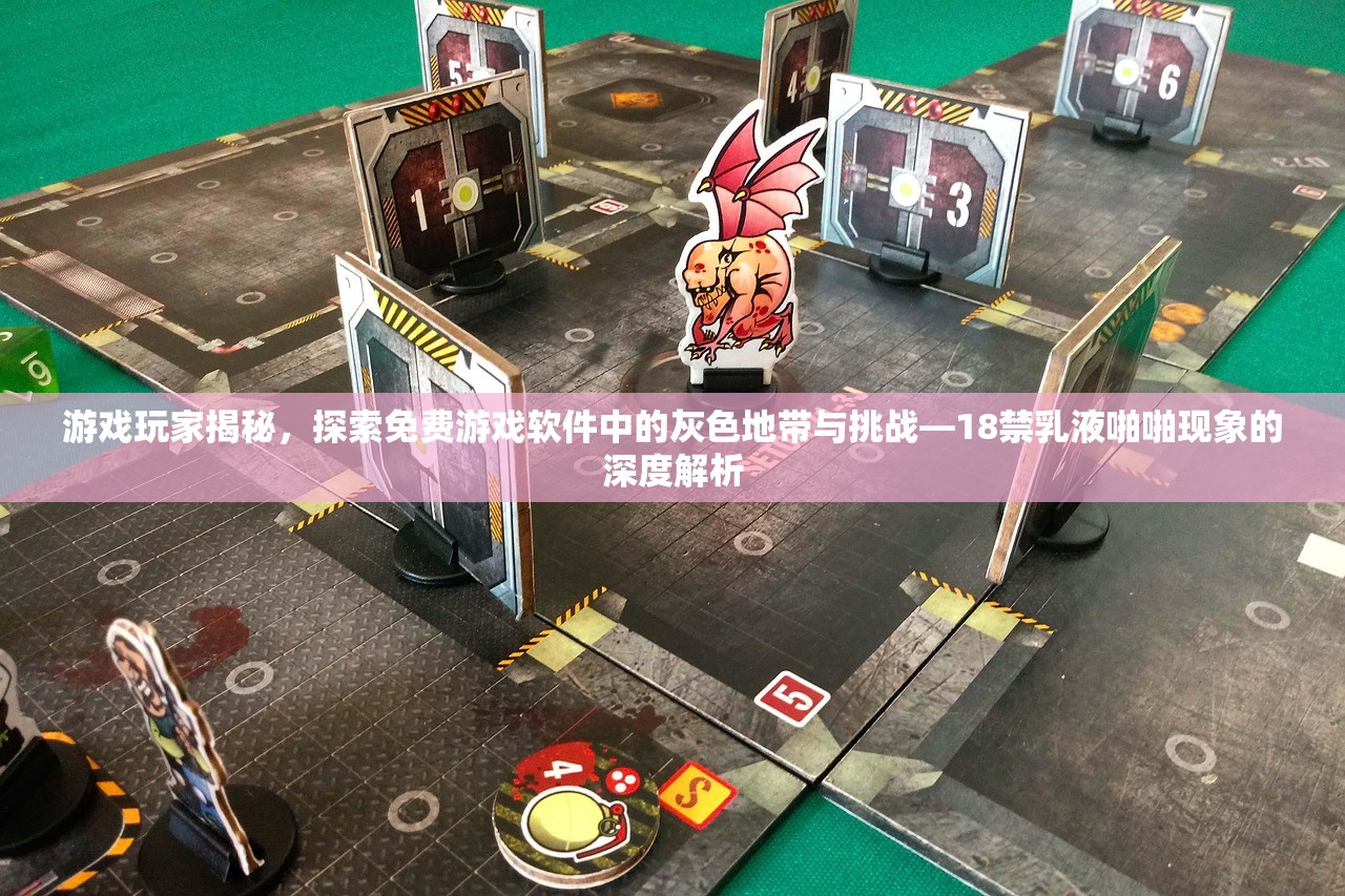 游戏玩家揭秘，探索免费游戏软件中的灰色地带与挑战—18禁乳液啪啪现象的深度解析