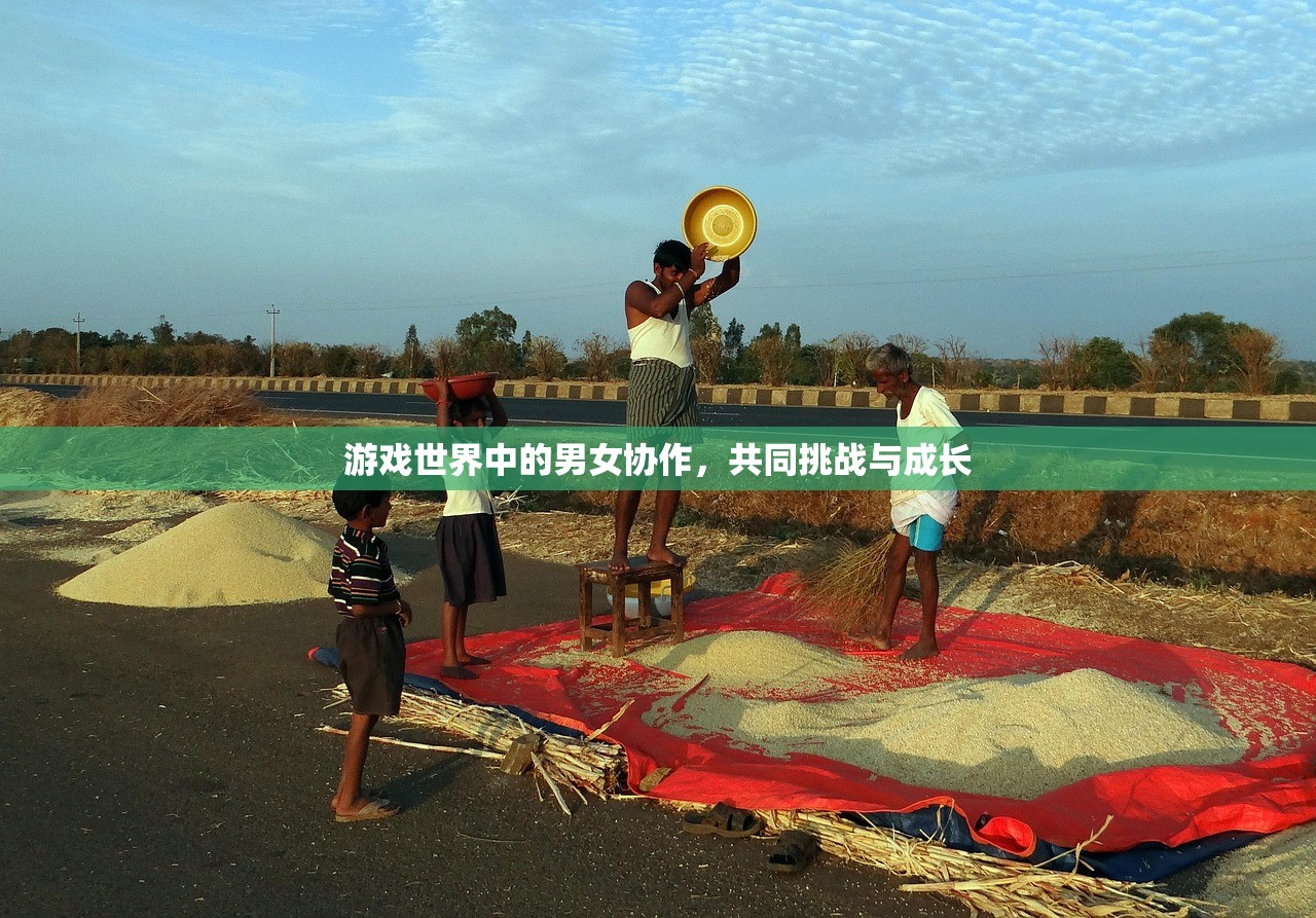 游戏世界中的男女协作，共同挑战与成长