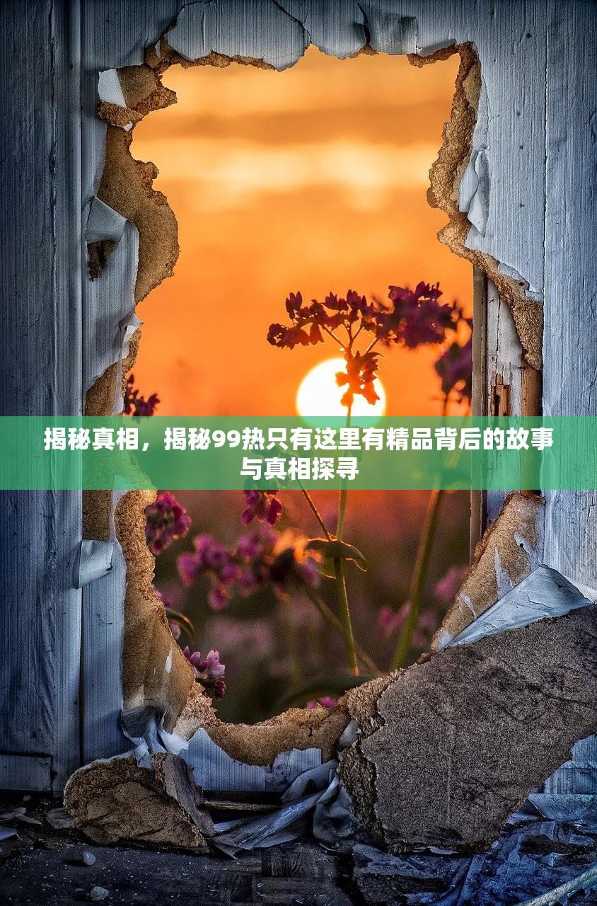 揭秘真相，揭秘99热只有这里有精品背后的故事与真相探寻