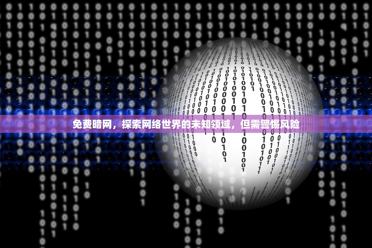 免费暗网，探索网络世界的未知领域，但需警惕风险