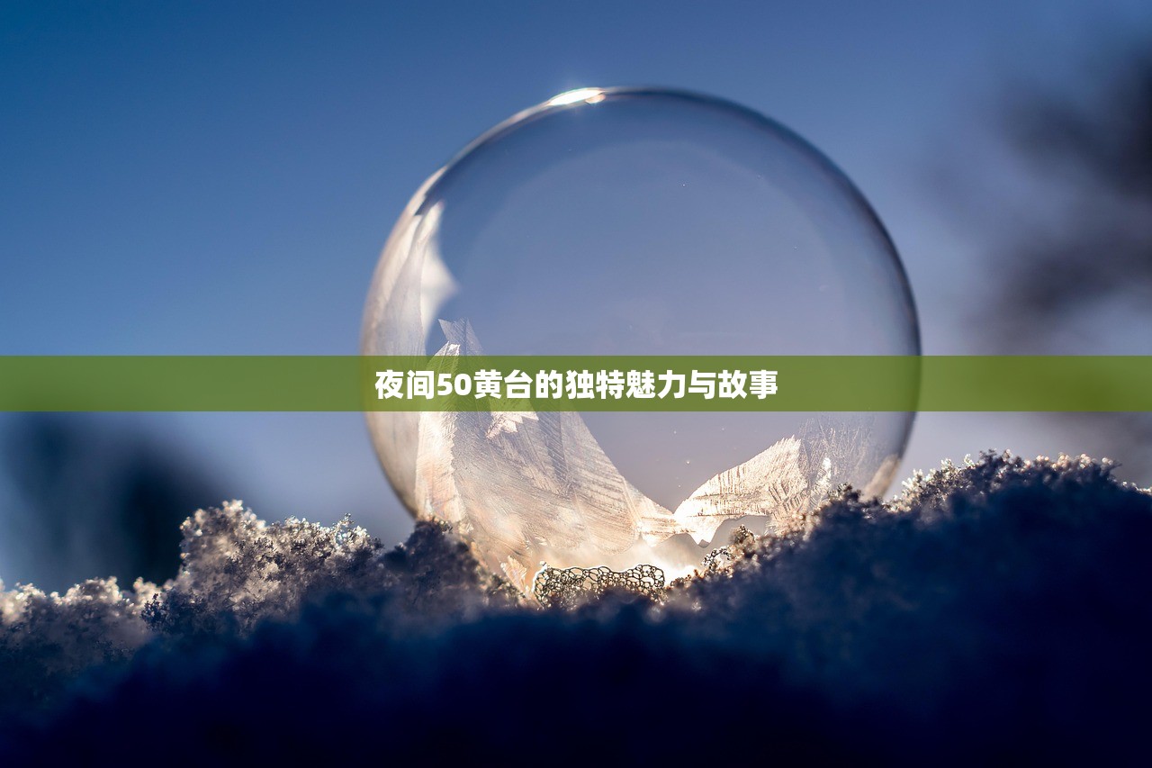 夜间50黄台的独特魅力与故事