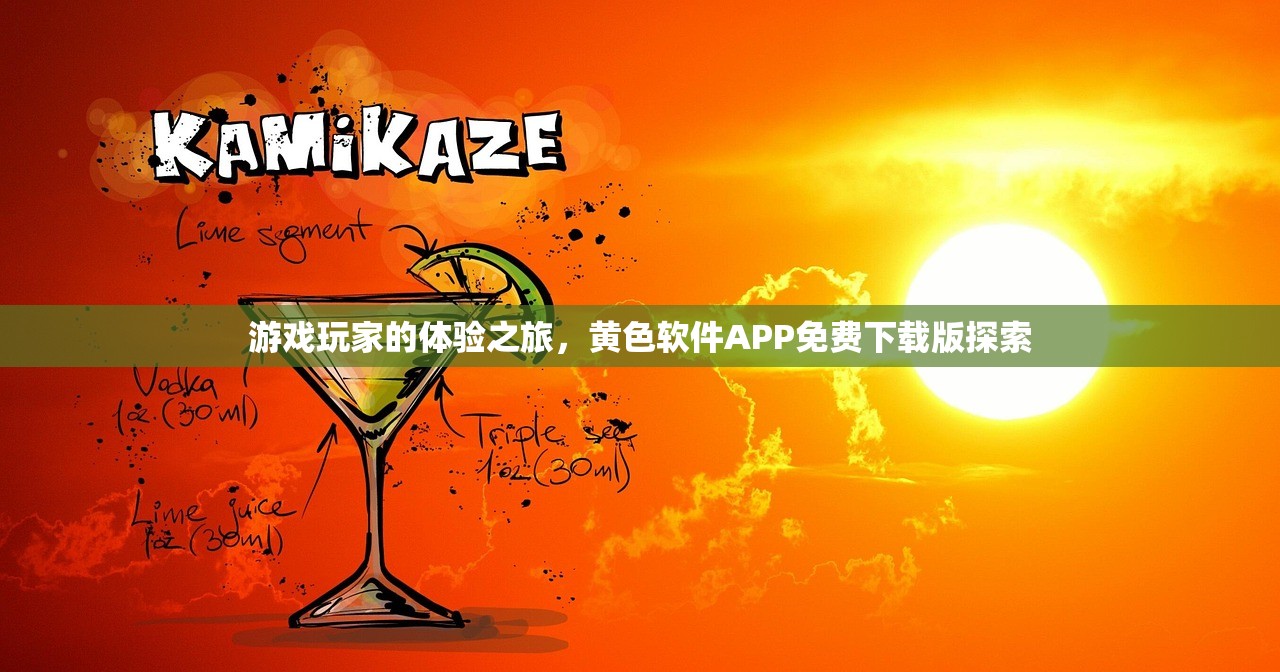 游戏玩家的体验之旅，黄色软件APP免费下载版探索
